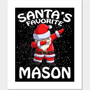 Santas Favorite Mason Christmas Posters and Art